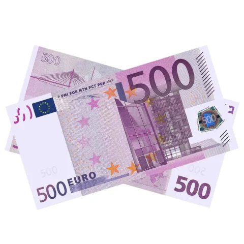 €500 prop euro banknotes – ultra realistic fake currency