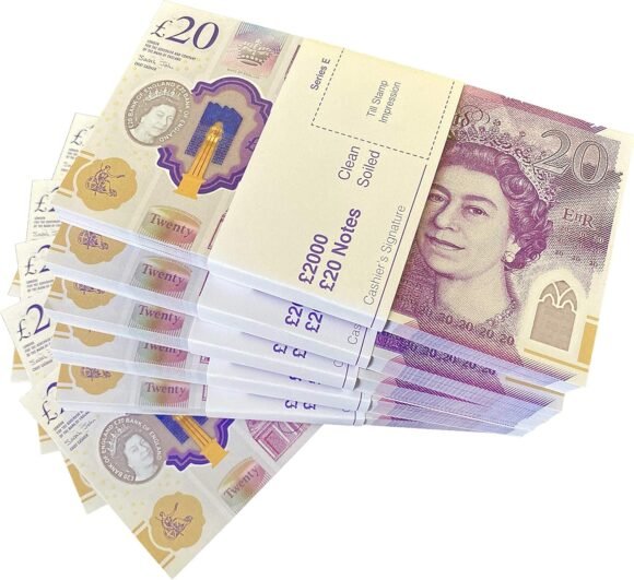 Fake Banknotes UK £20