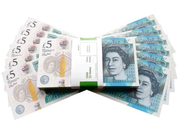 UK prop money £5