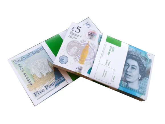 UK prop money £5