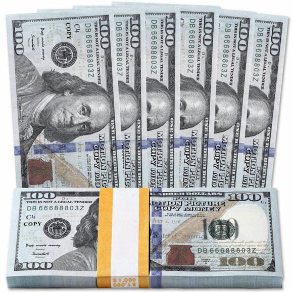 new edition prop money us $100 usd dollar bills – high quality fake currency